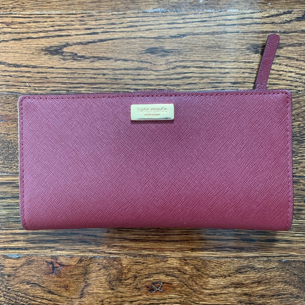 Red Kate Spade wallet